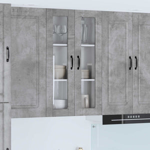 Küchenschrank Beton Grau 60x31x100cm