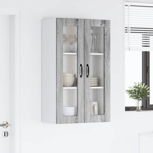 Grauer Küchenschrank Sonoma, 60 cm