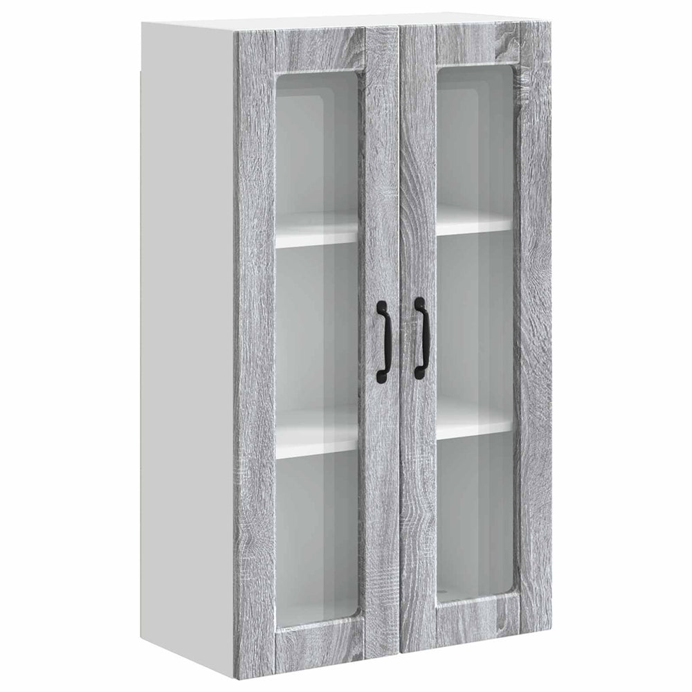 Grauer Küchenschrank Sonoma, 60 cm