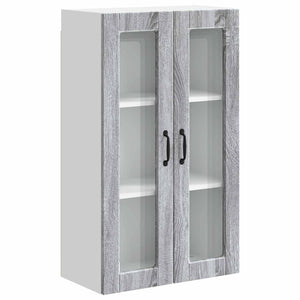 Grauer Küchenschrank Sonoma, 60 cm
