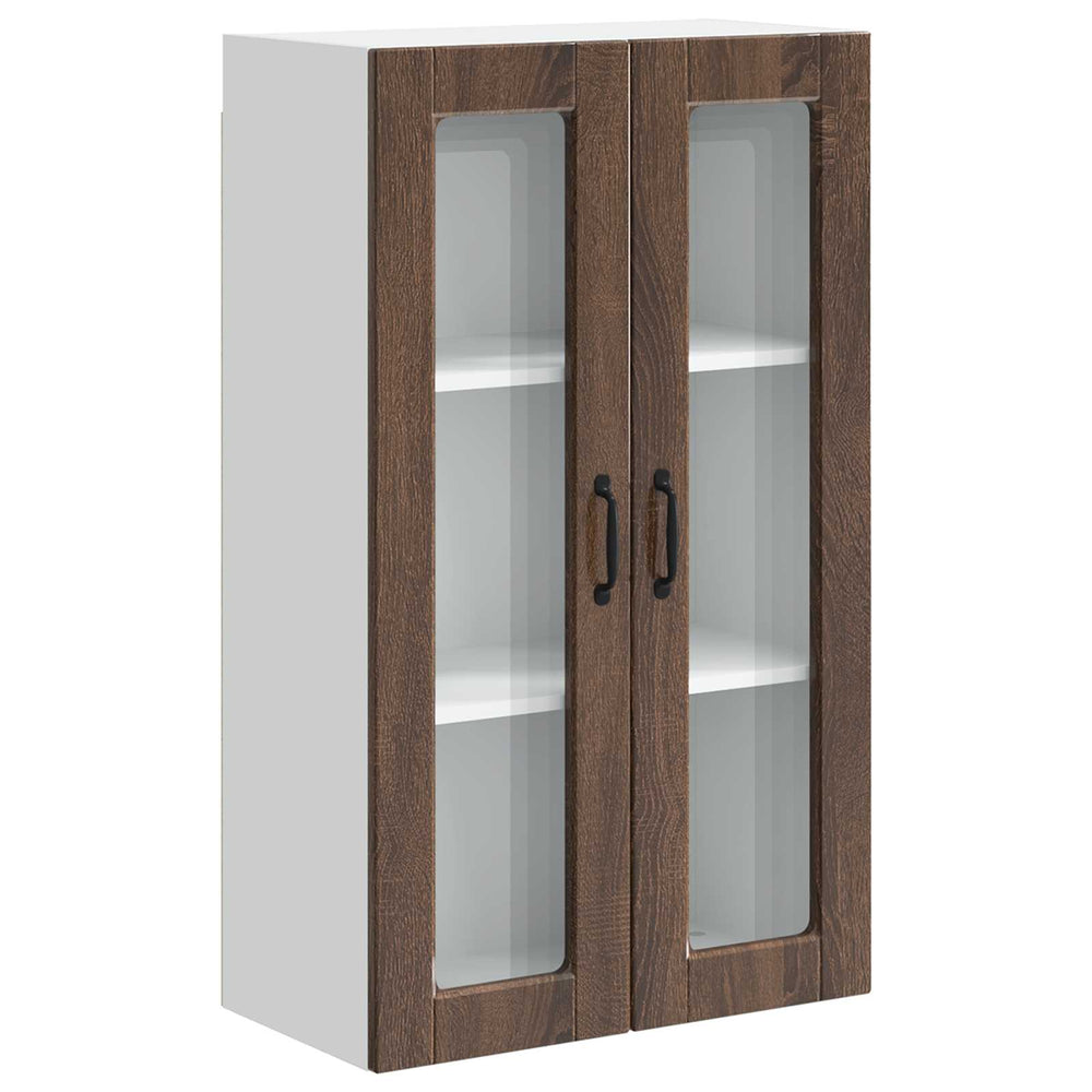 Küchenschrank Braun Eichen-Optik