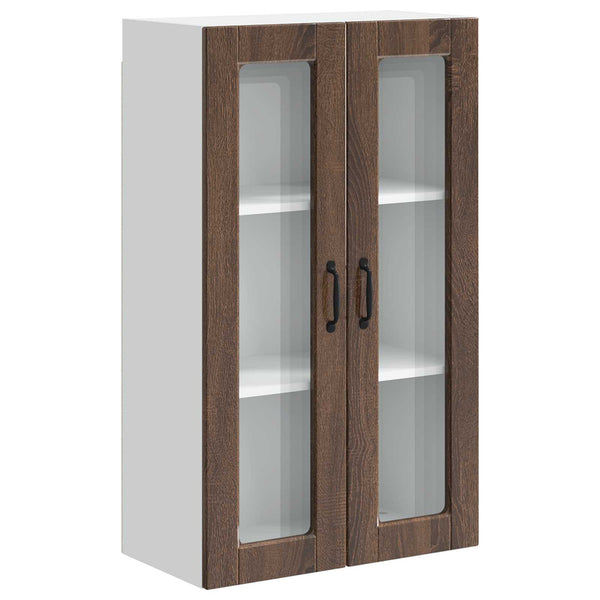 Küchenschrank Braun Eichen-Optik
