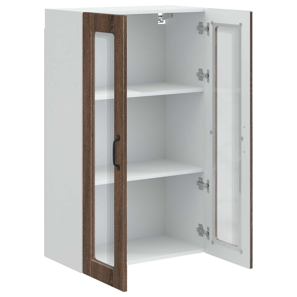 Küchenschrank Braun Eichen-Optik