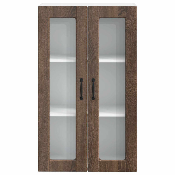 Küchenschrank Braun Eichen-Optik