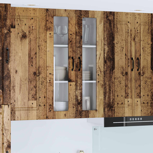 Küchenschrank Altholz mit Regal