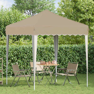 Pop-Up Partyzelt Creme 195x195 cm