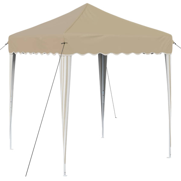 Pop-Up Partyzelt Creme 195x195 cm
