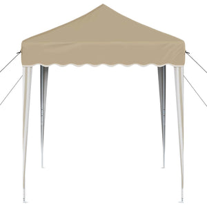 Pop-Up Partyzelt Creme 195x195 cm