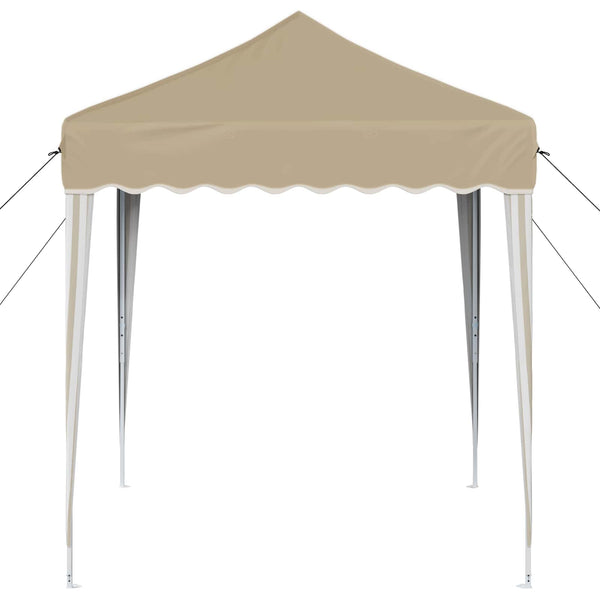 Pop-Up Partyzelt Creme 195x195 cm
