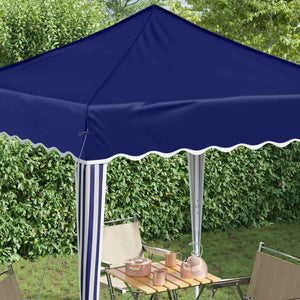 Blaues Pop-up Partyzelt 195x195 cm