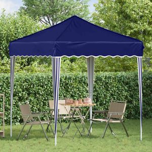 Blaues Pop-up Partyzelt 195x195 cm