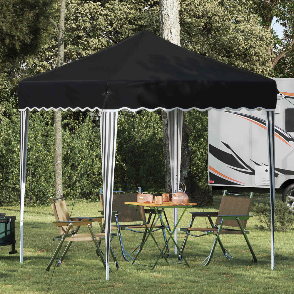 Pop-up Partyzelt Anthrazit 195x195cm Oxford