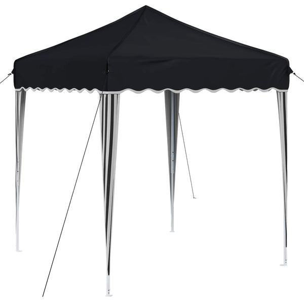 Pop-up Partyzelt Anthrazit 195x195cm Oxford