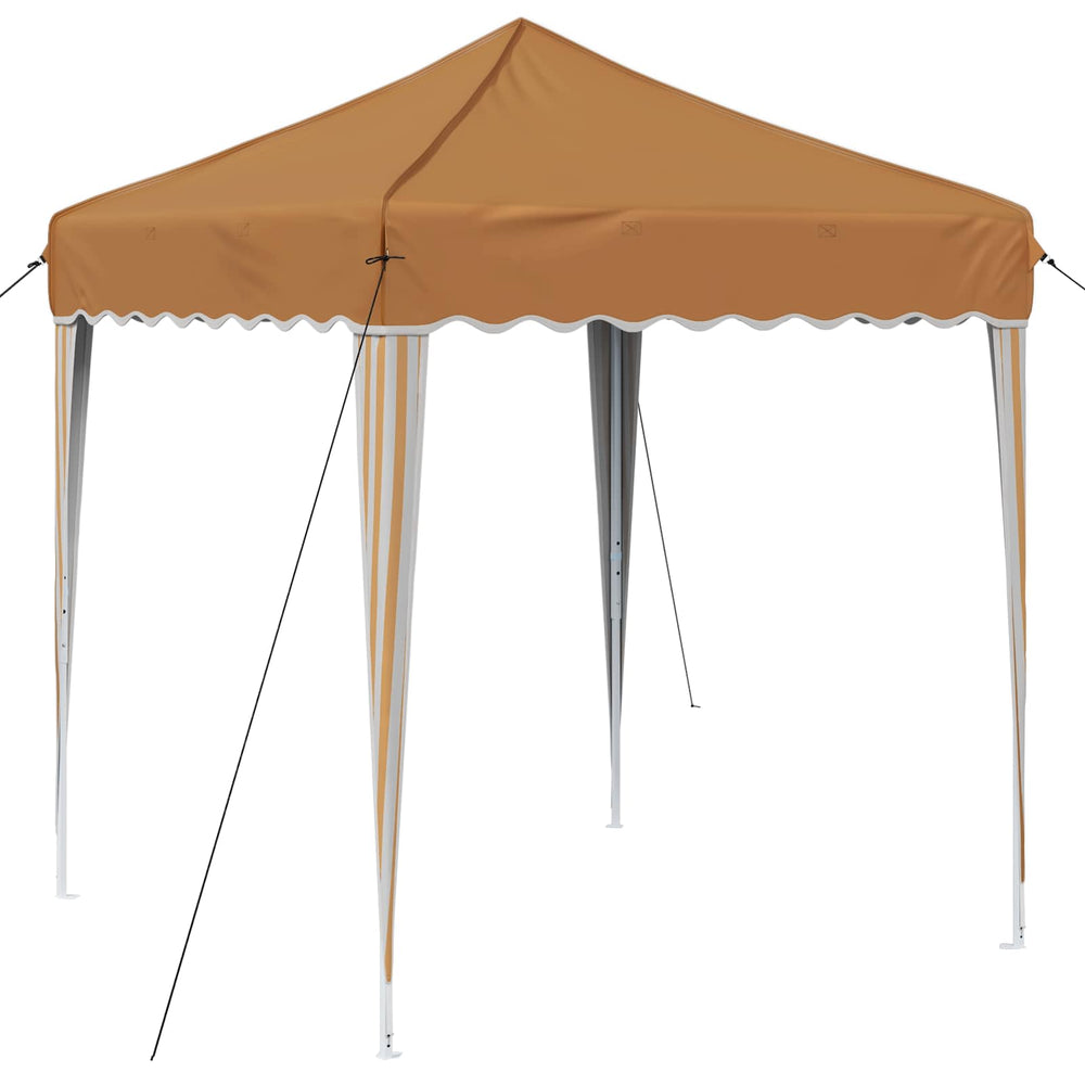 Pop-up Partyzelt Beige 195x195cm Oxford
