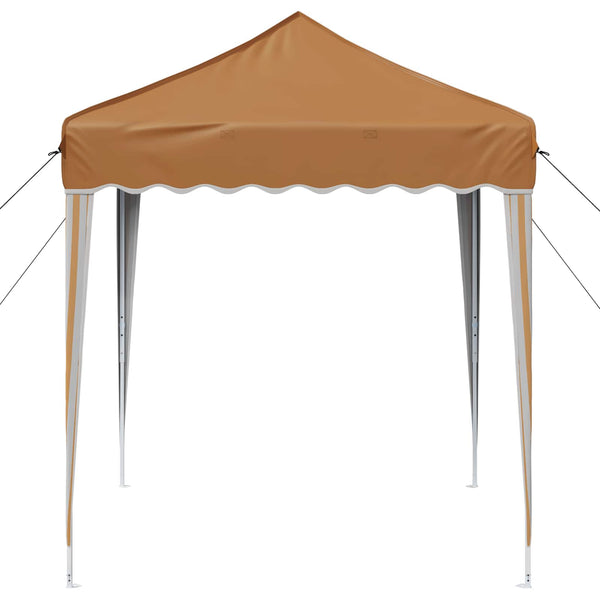 Pop-up Partyzelt Beige 195x195cm Oxford