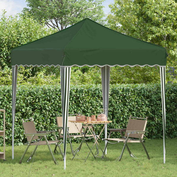 Pop-up Partyzelt Grün 195x195 cm