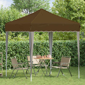Pop-Up Partyzelt Taupe 195x195 cm