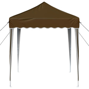 Pop-Up Partyzelt Taupe 195x195 cm