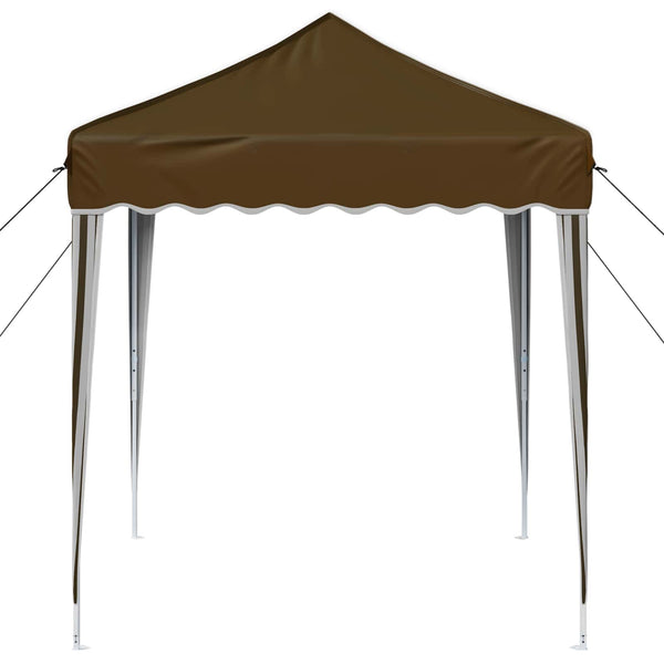 Pop-Up Partyzelt Taupe 195x195 cm