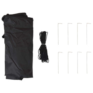 Pop-up Partyzelt Bordeauxrot 195x195cm