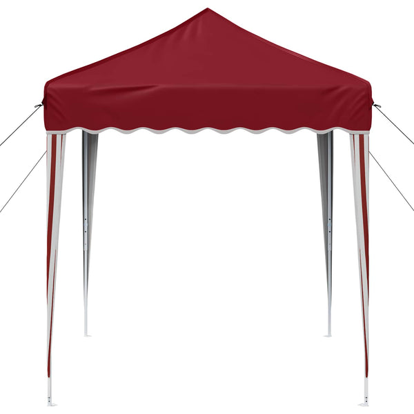 Pop-up Partyzelt Bordeauxrot 195x195cm
