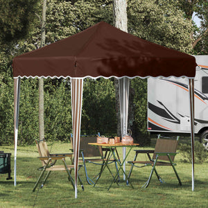 Pop-up Partyzelt Braun 195x195 cm