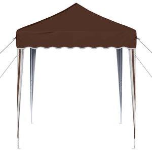 Pop-up Partyzelt Braun 195x195 cm
