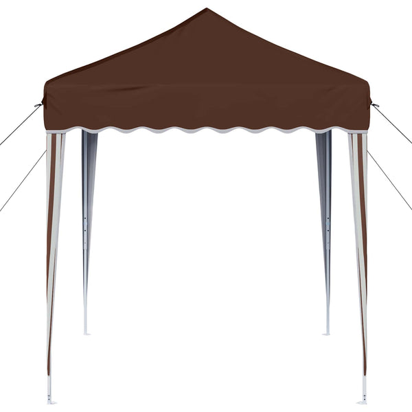 Pop-up Partyzelt Braun 195x195 cm