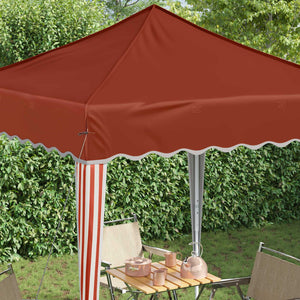 Pop-up Partyzelt Terrakotta 195x195cm