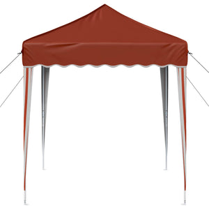 Pop-up Partyzelt Terrakotta 195x195cm