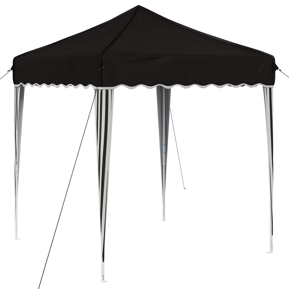 Pop-up Partyzelt Schwarz 195x195 cm