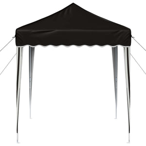 Pop-up Partyzelt Schwarz 195x195 cm
