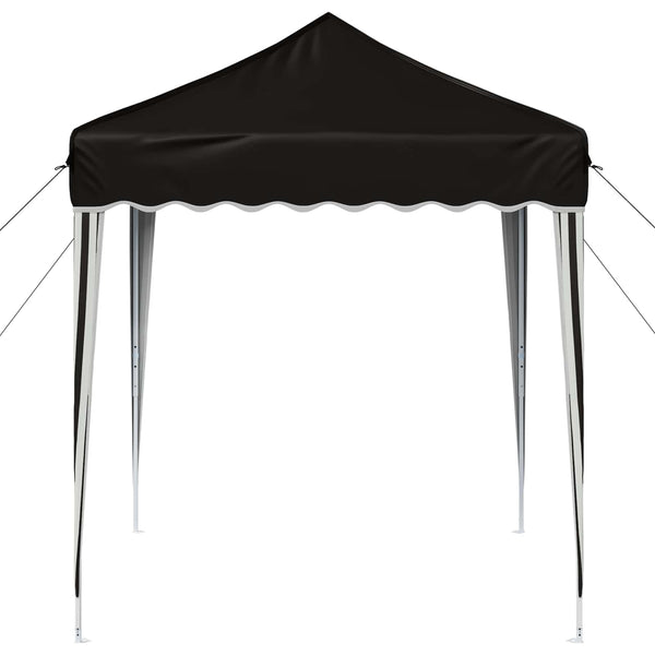 Pop-up Partyzelt Schwarz 195x195 cm