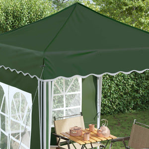 Pop-up Partyzelt Grün 195x195 cm