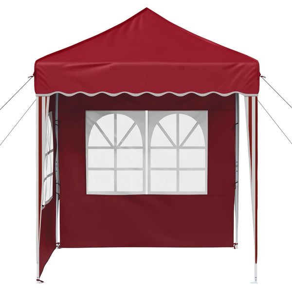 Pop-up Partyzelt Bordeauxrot 195x195 cm