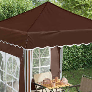 Pop-up Partyzelt Braun 195x195 cm