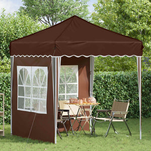 Pop-up Partyzelt Braun 195x195 cm