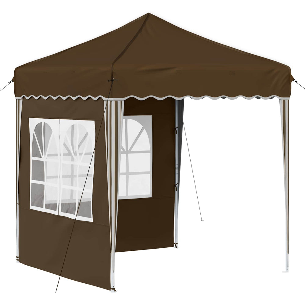 Pop-up Partyzelt Braun 195x195 cm