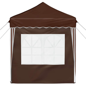 Pop-up Partyzelt Braun 195x195 cm