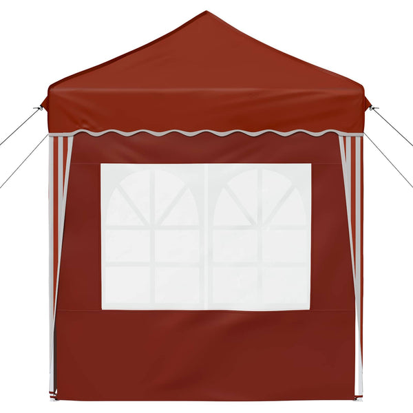 Pop-up Partyzelt Terrakotta 195x195cm
