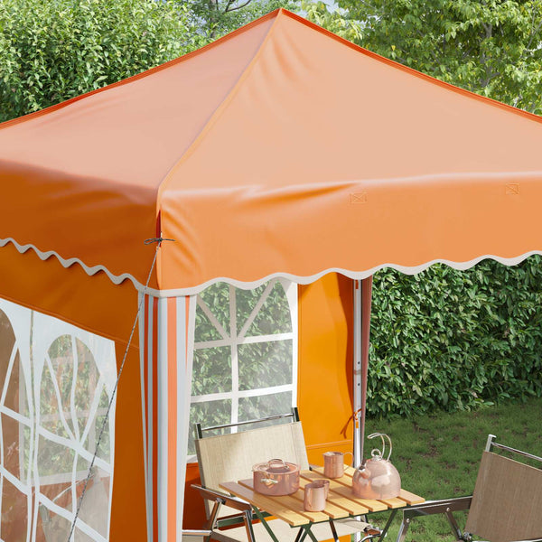Pop-up Partyzelt Orange 195x195 cm
