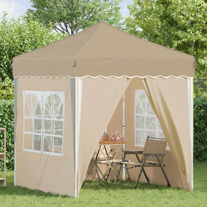 Pop-up Partyzelt Creme 195x195 cm