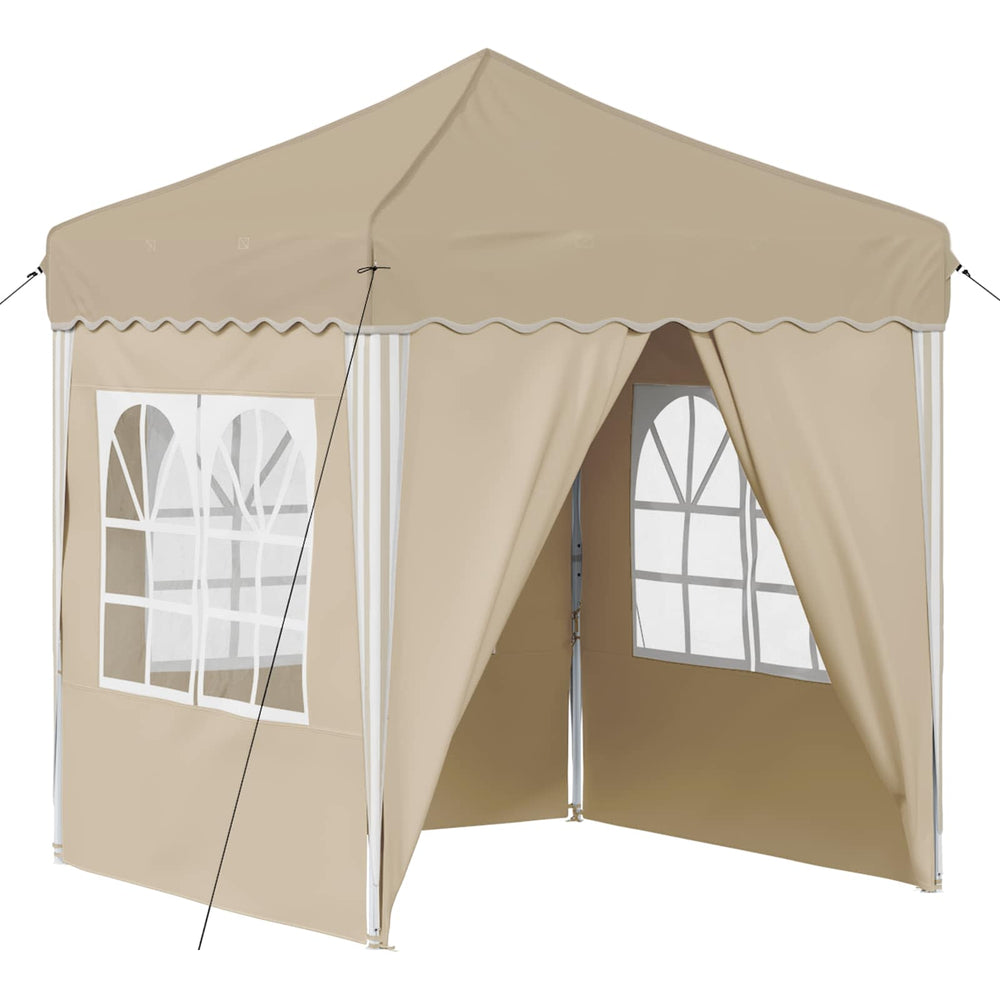 Pop-up Partyzelt Creme 195x195 cm