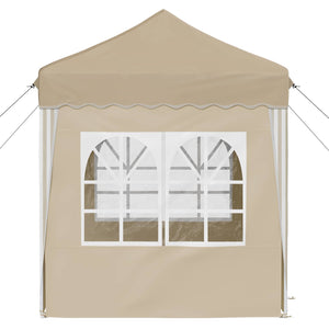Pop-up Partyzelt Creme 195x195 cm