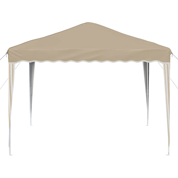 Creme Pop-up Partyzelt 288x288 cm