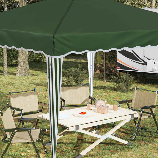 Grünes Pop-up Partyzelt 288x288 cm