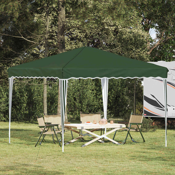 Grünes Pop-up Partyzelt 288x288 cm