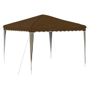 Pop-up Partyzelt Taupe 288x288 cm