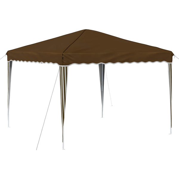 Pop-up Partyzelt Taupe 288x288 cm