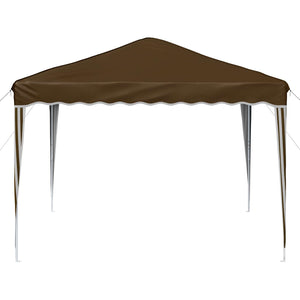 Pop-up Partyzelt Taupe 288x288 cm